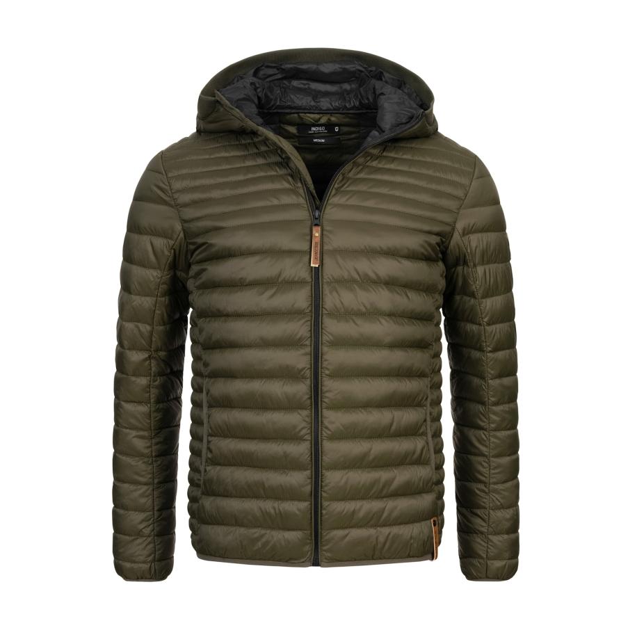 INDICODE JEANS INDICODE JEANS Tussenjas Bowers olijfgroen -