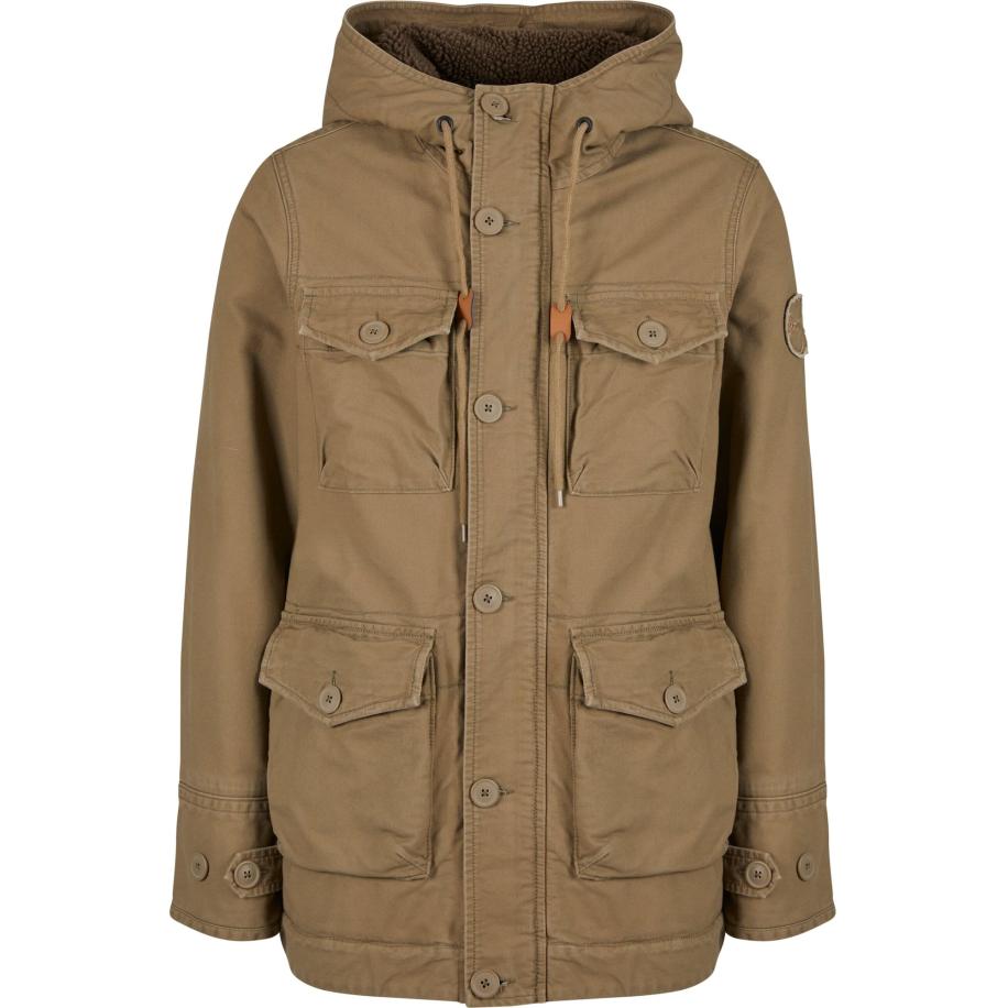 Forvert Forvert Tussenparka olijfgroen -