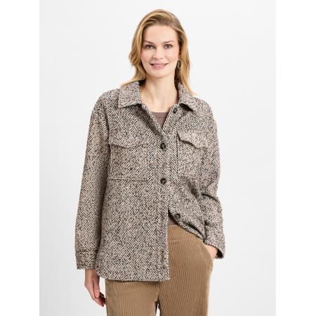 Marie Lund Marie Lund Tussenjas beige / zwart