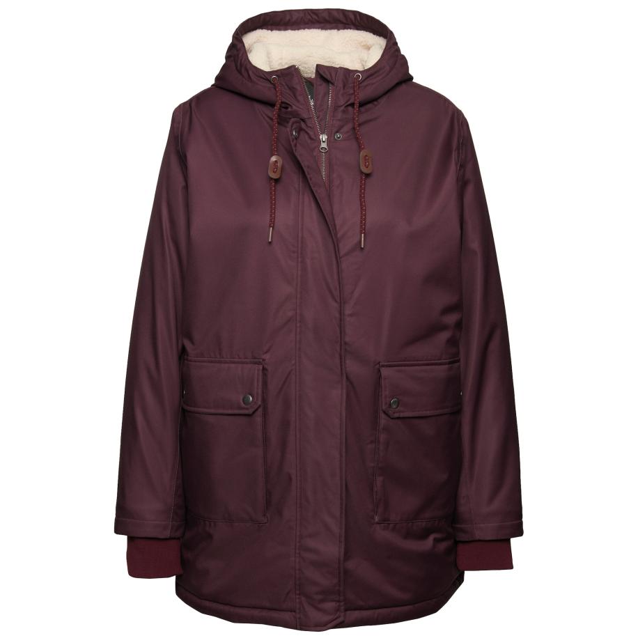 Ulla Popken Ulla Popken Functionele jas wijnrood -