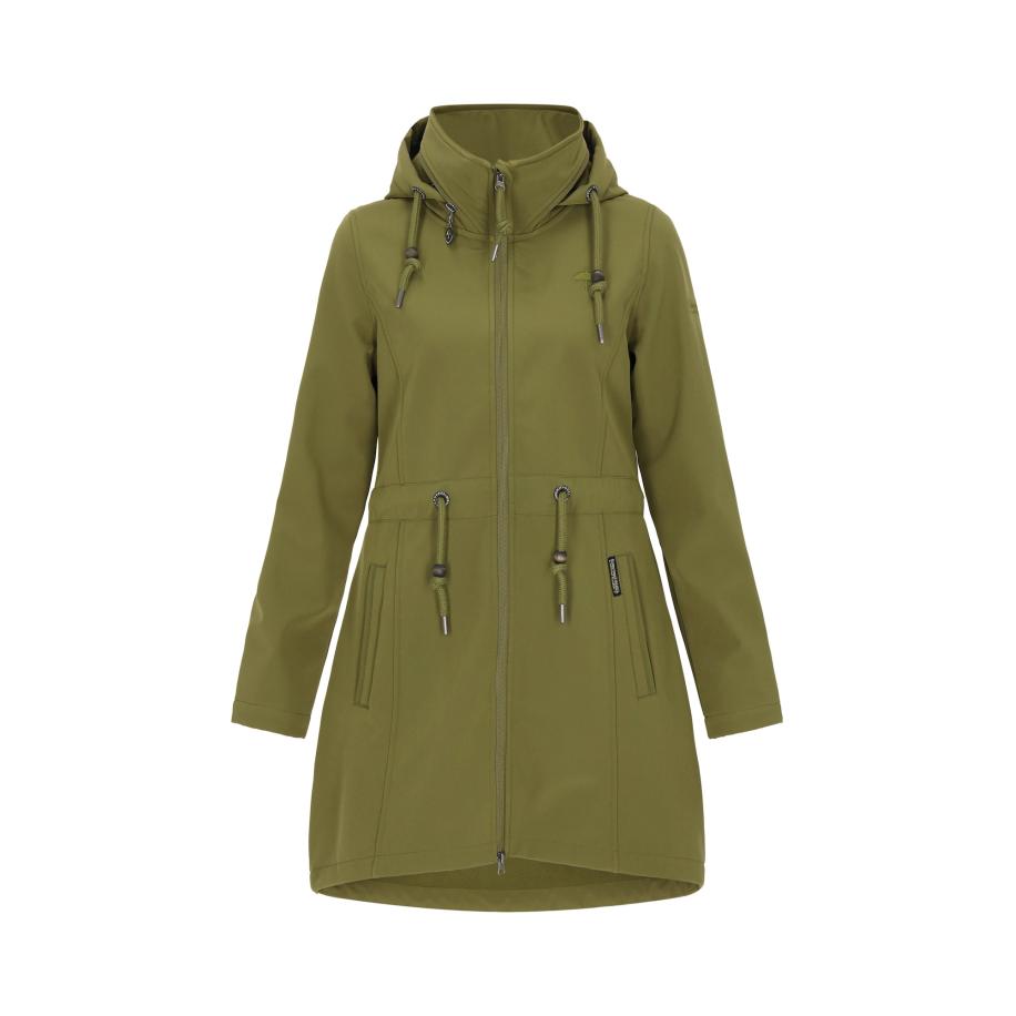 Schmuddelwedda Schmuddelwedda Functionele jas olijfgroen -