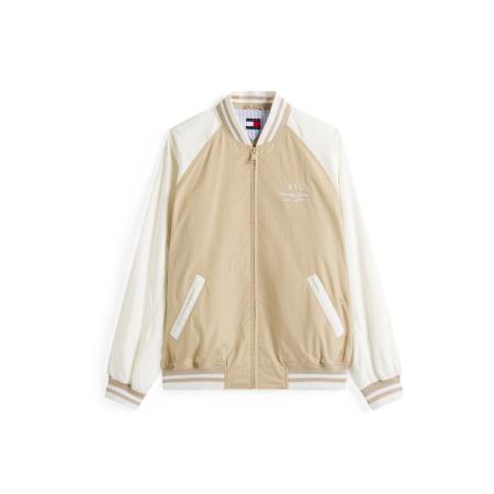 Tommy Jeans Tommy Jeans Tussenjas kaki / offwhite