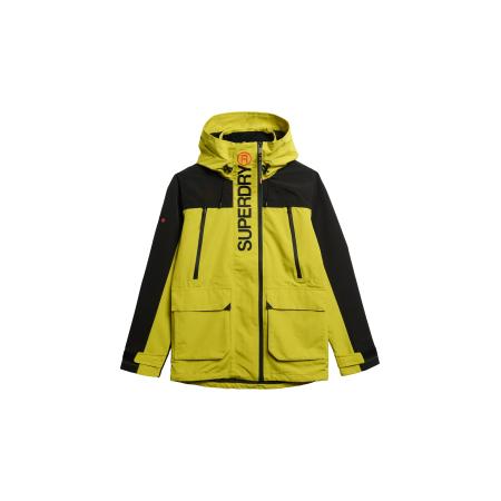 Superdry Tussenjas limoen / zwart