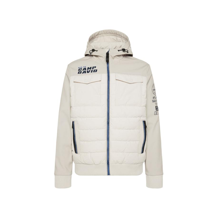 Camp David CAMP DAVID Winterjas sand -