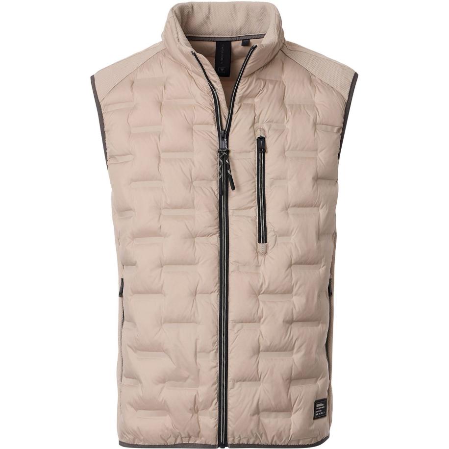 Casa Moda Bodywarmer Squaredpuff Ecru Bruin
