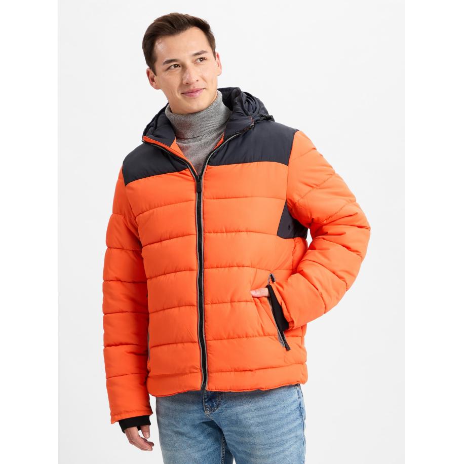 Nils Sundström Nils Sundström Tussenjas donkeroranje / zwart -