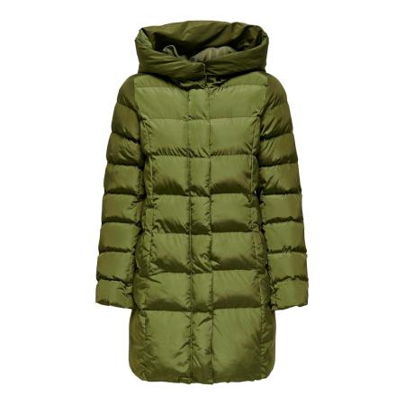 Only ONLY Wintermantel ONLLina olijfgroen
