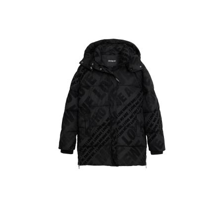 Desigual Desigual Winterjas zwart