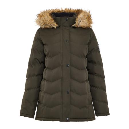 Threadbare Threadbare Winterjas lichtbruin / kaki