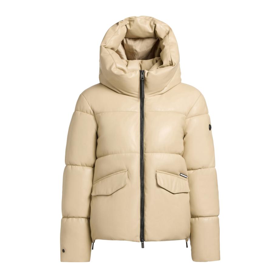 Khujo khujo Winterjas Aurora ecru -