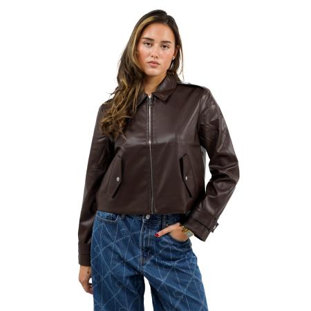 Calvin Klein Leather Motor Jas