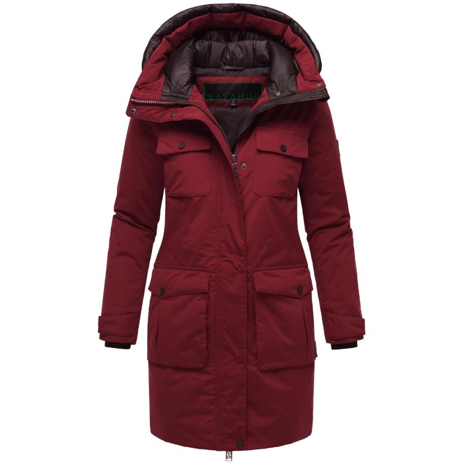 NAVAHOO NAVAHOO Winterparka Eissturm 14 bordeaux -