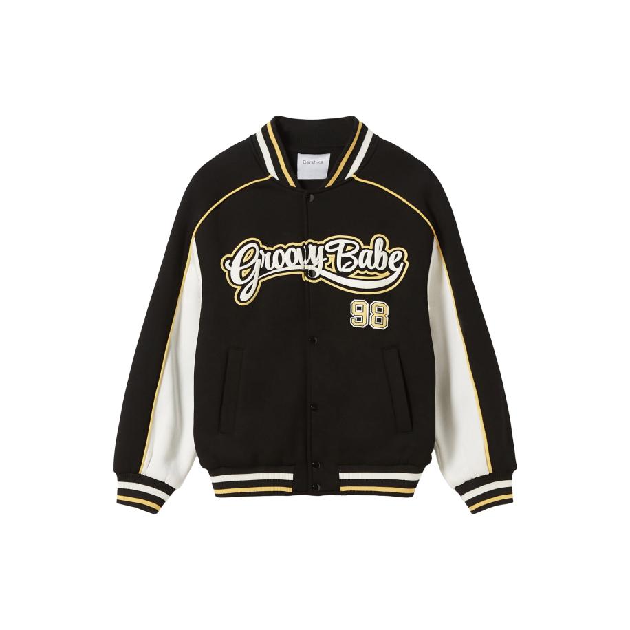 Bershka Bershka Tussenjas zwart -