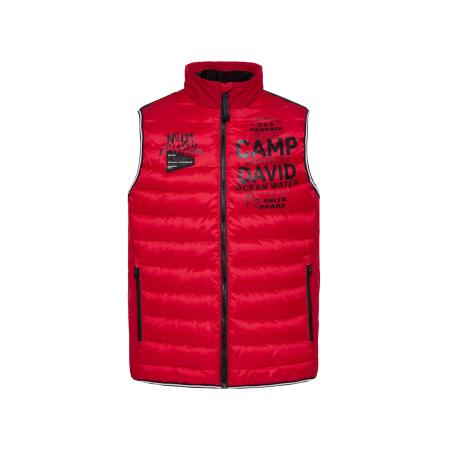 Camp David CAMP DAVID Bodywarmer rood / zwart