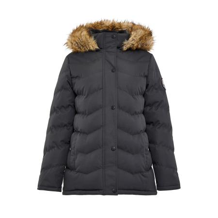 Threadbare Threadbare Winterjas beige / zwart