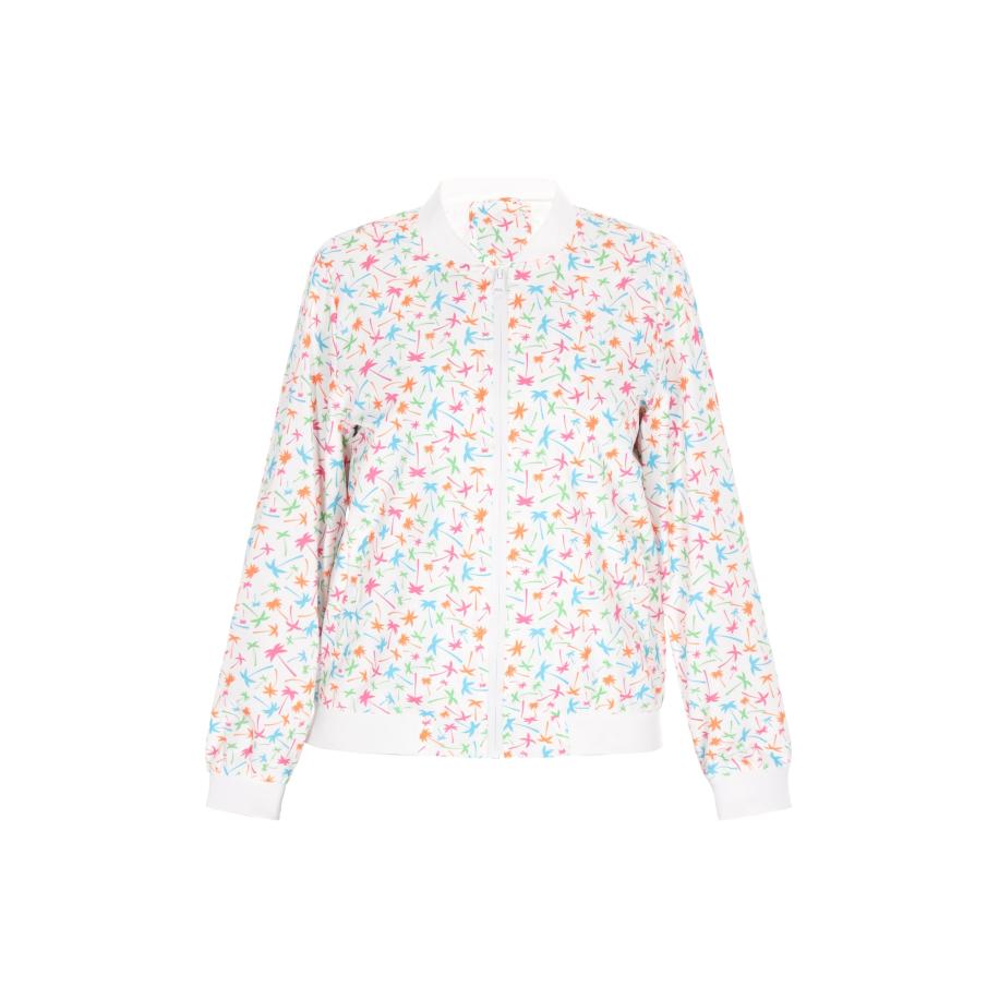 ALEKO ALEKO Tussenjas blauw / groen / oranje / wit -