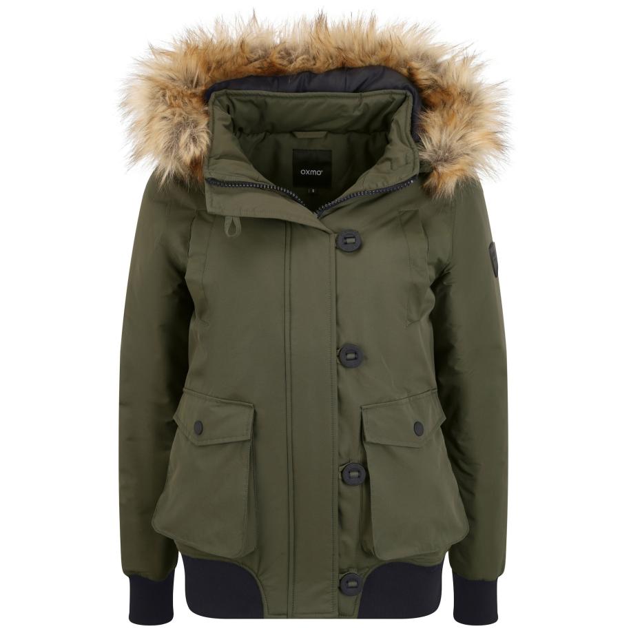 Oxmo Oxmo Winterjas groen -