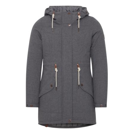 Oxmo Oxmo Tussenparka Melly bruin / donkergrijs