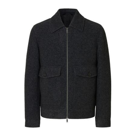 Selected SELECTED Tussenjas SLHJAKOB grijs gemêleerd