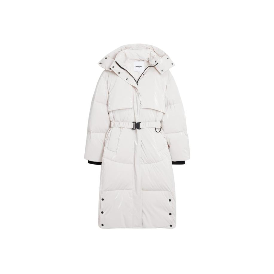 Desigual Desigual Winterjas wit -