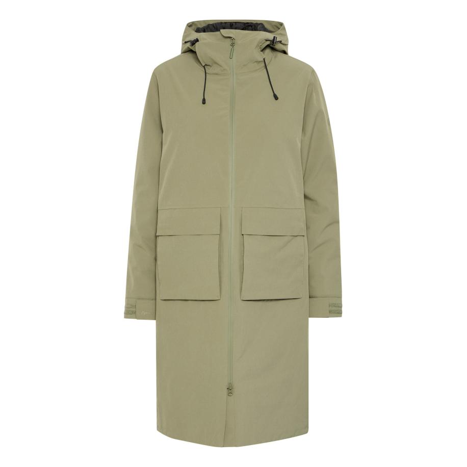 North Bend North Bend Outdoorjas Karina groen -