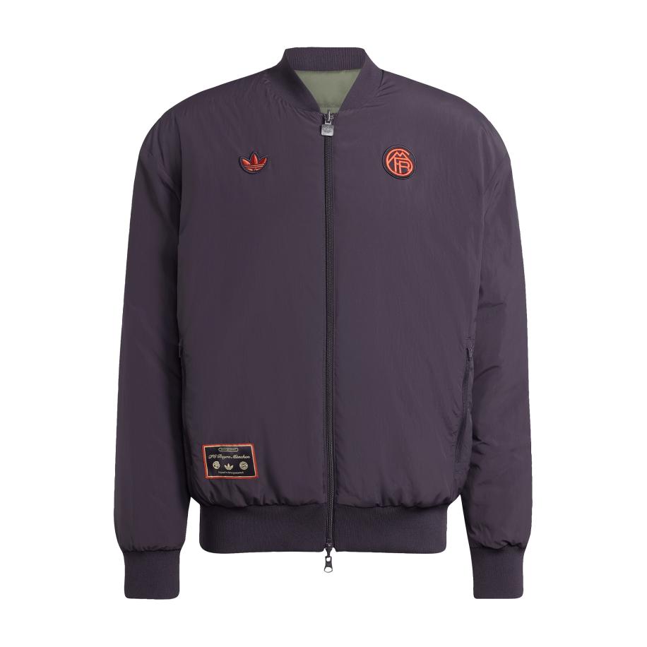 Adidas ADIDAS ORIGINALS Tussenjas FC Bayern groen / lila -