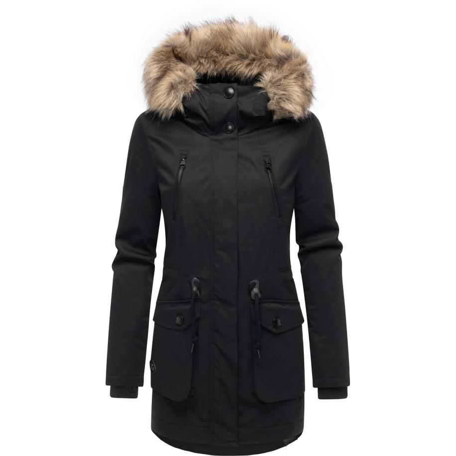 Ragwear Ragwear Winterparka Ellsa B zwart -