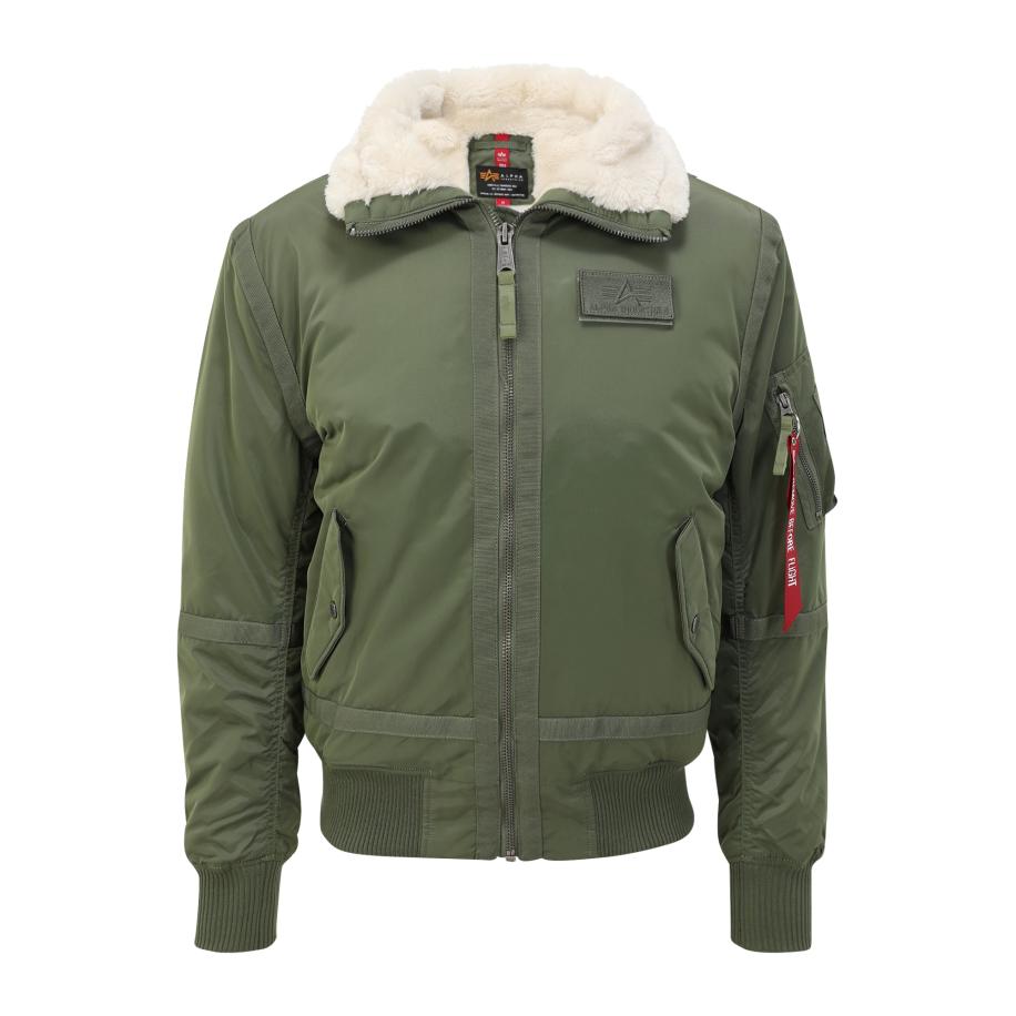 Alpha Industries ALPHA INDUSTRIES Winterjas B15-3 TT groen / wit -