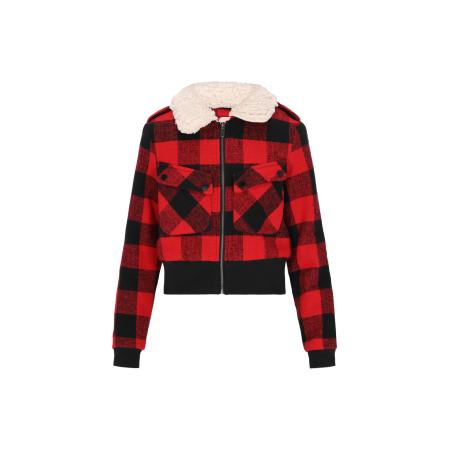 MYMO myMo ROCKS Tussenjas rood / zwart