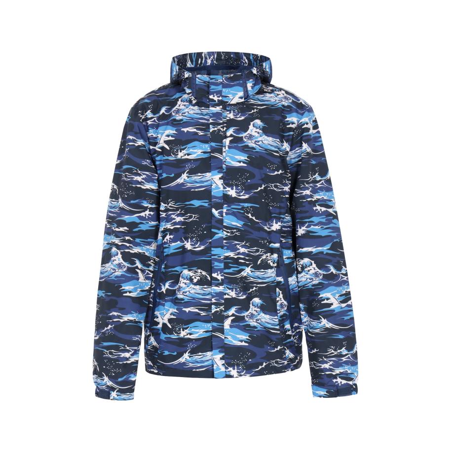 ALEKO ALEKO Tussenjas marine / indigo / cyaan blauw / wit -