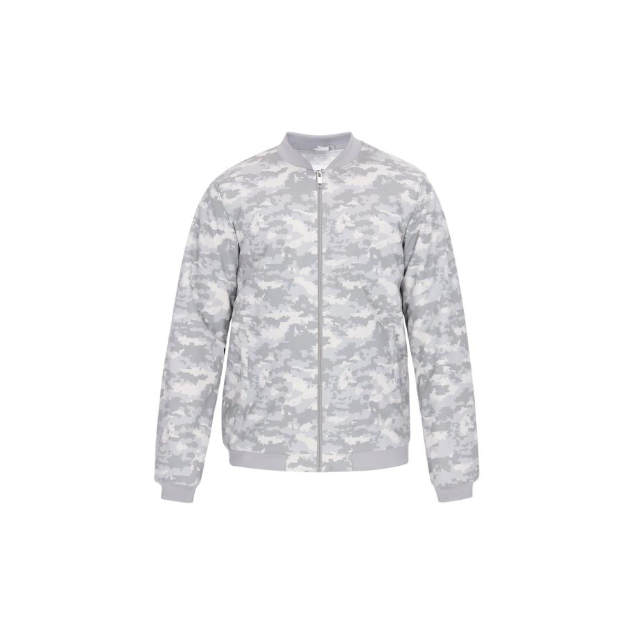 MO MO Tussenjas grijs / lichtgrijs / offwhite -