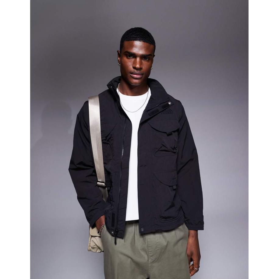 The North Face - Afritsbare utility jack in zwart Zwart