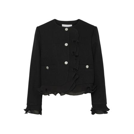 YAS YAS Tussenjas YASFRINO zwart