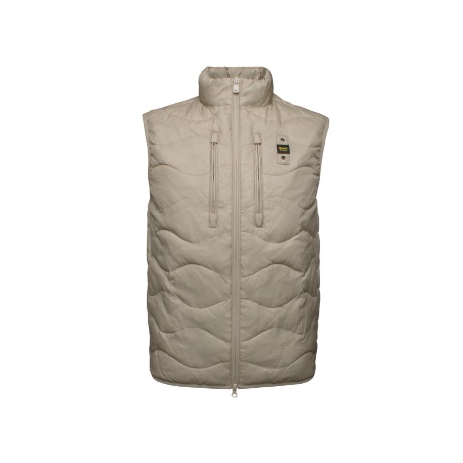 Blauer.USA Blauer.USA Bodywarmer Vincent donkerbeige -