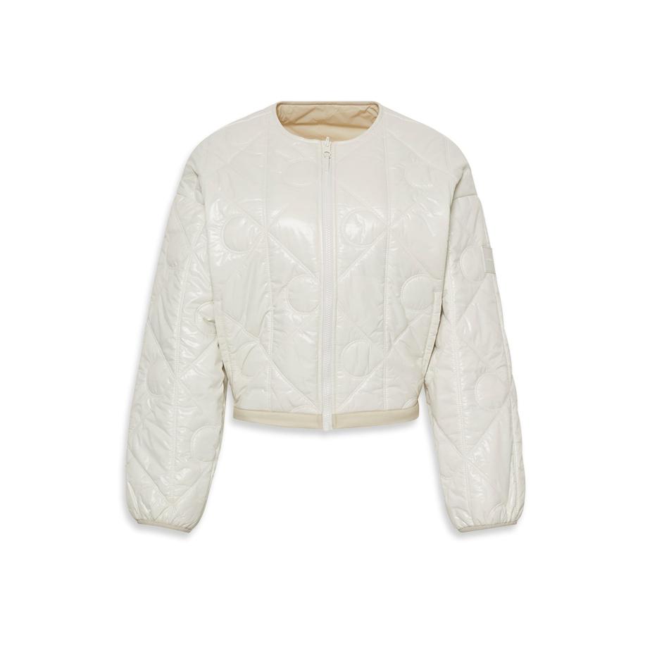 Calvin Klein Calvin Klein Jeans Tussenjas beige / wit -