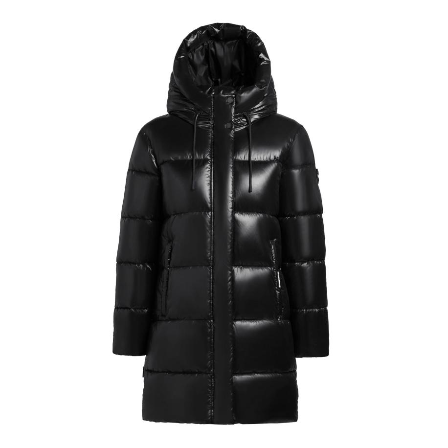 Khujo khujo Winterjas Janou zwart -