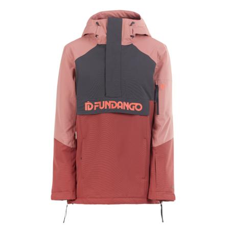 Fundango Outdoorjas Birch ECO Logo Anorak pink