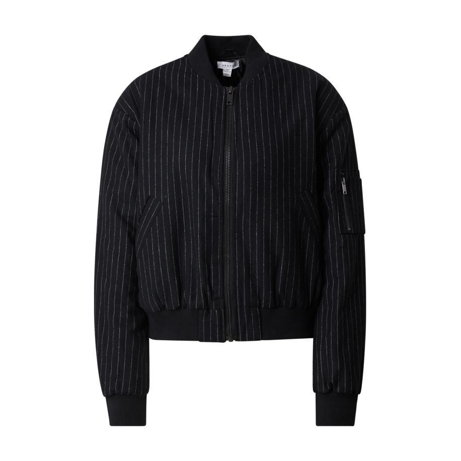 Topshop TOPSHOP Tussenjas zwart / wit -