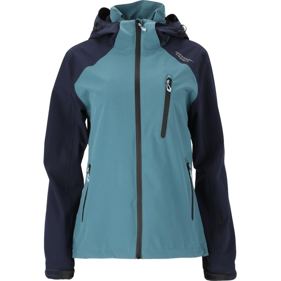 Weather Report Weather Report Outdoorjas Camelia W-Pro navy / cyaan blauw -