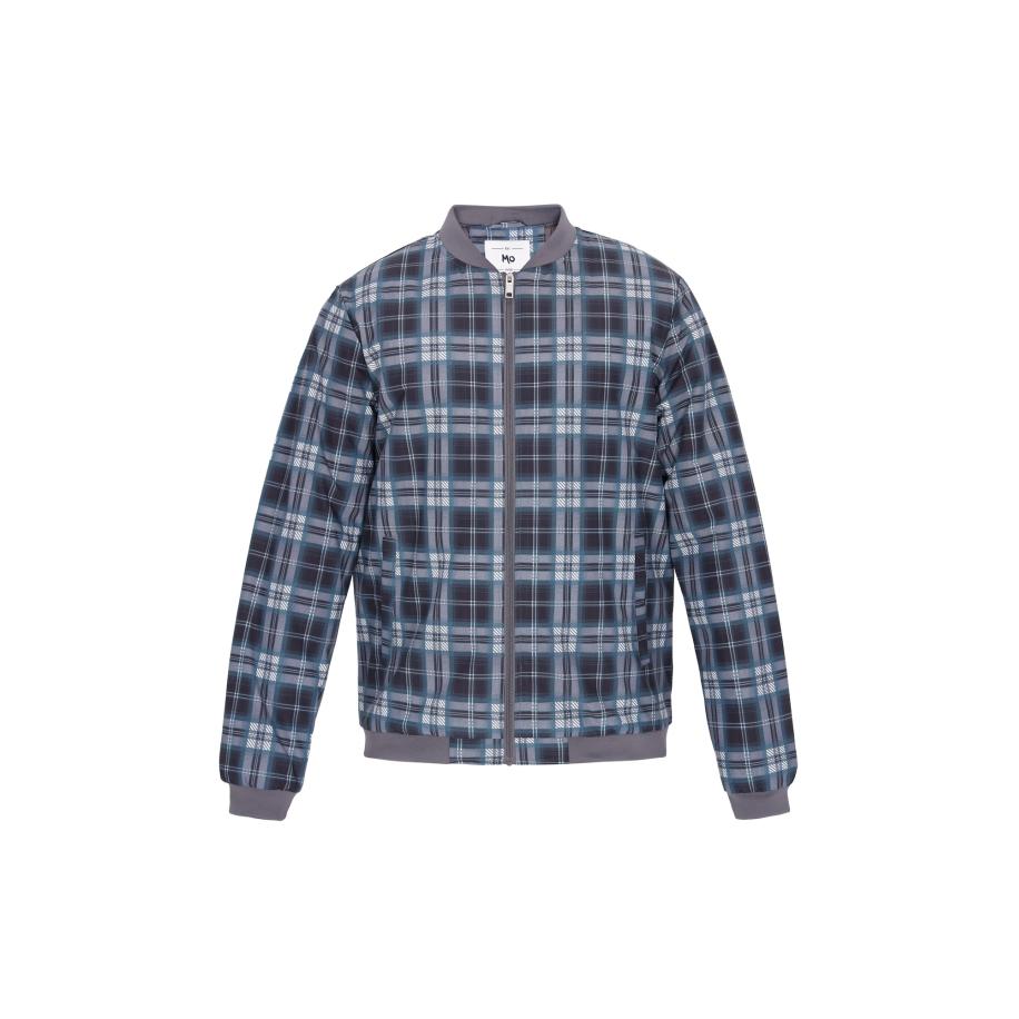 MO MO Tussenjas blauw / grijs -