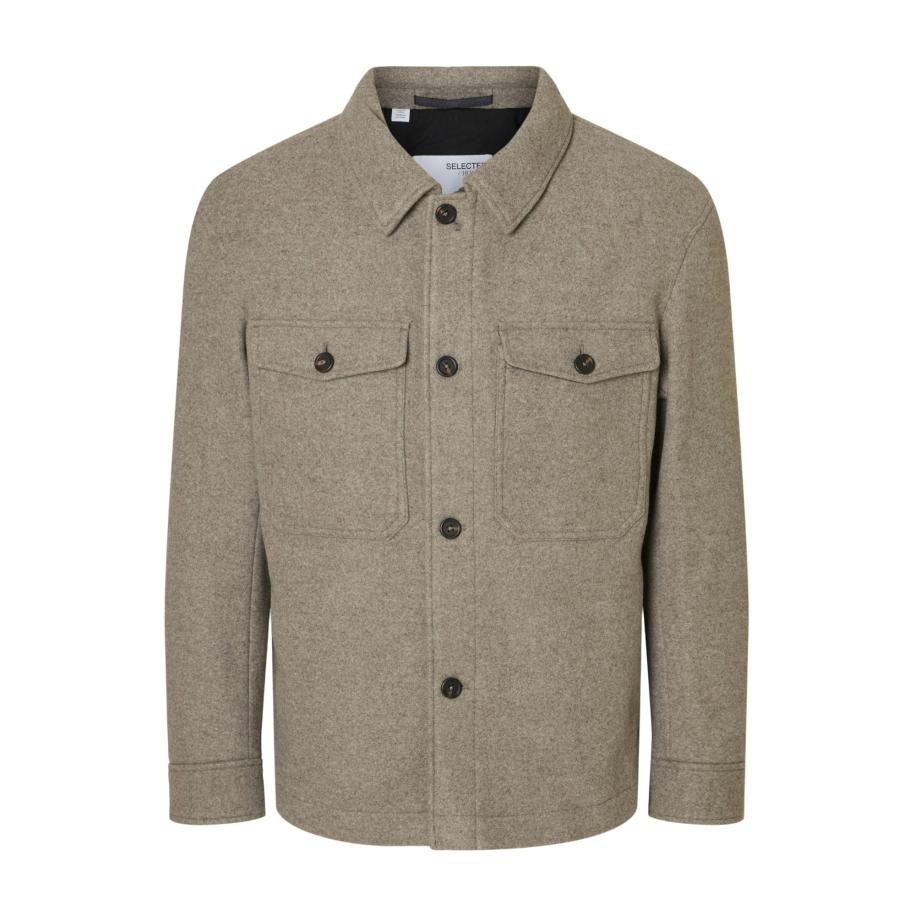 Selected SELECTED Tussenjas SLHMITCH cappuccino -