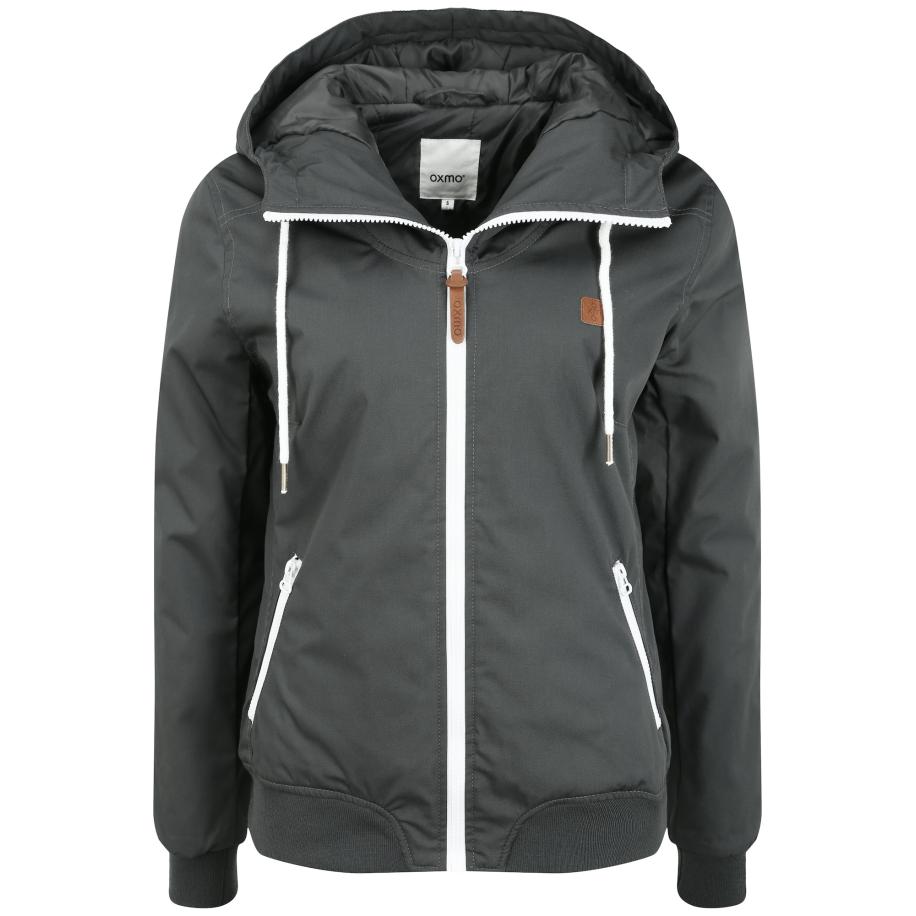 Oxmo Tussenjas Tilla grijs Grijs