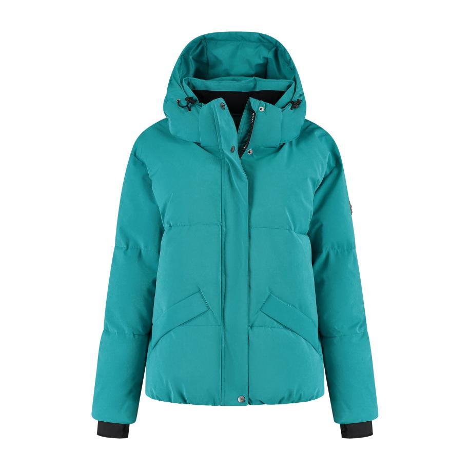 Travelin Travelin Winterjas Miro turquoise -