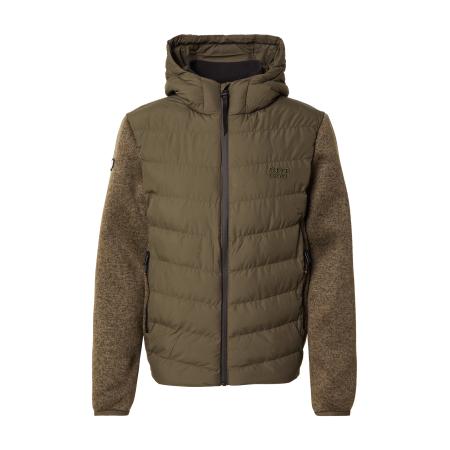 Superdry Tussenjas groen / groen gemêleerd