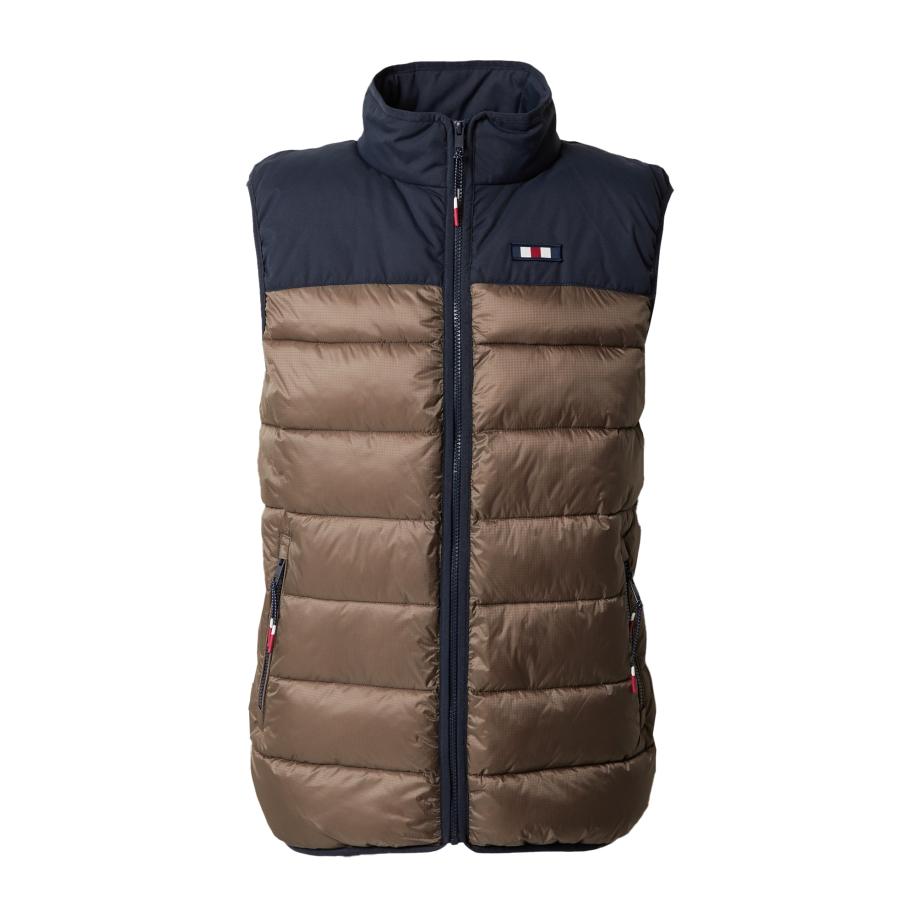 FQ1924 FQ1924 Bodywarmer Vinncent navy / bruin / rood / wit -