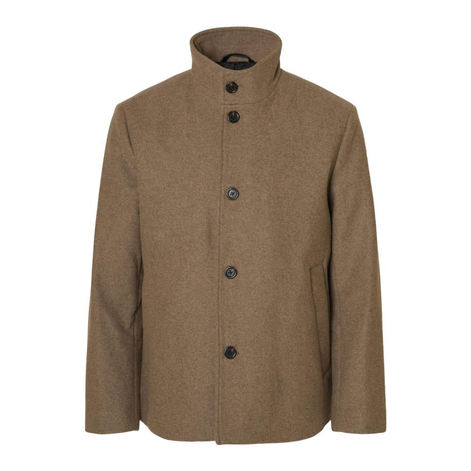 Selected SELECTED Tussenjas SLHRAINAR taupe -
