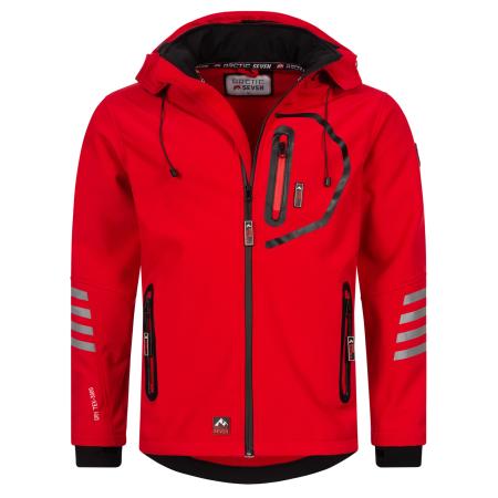 Arctic Seven Arctic Seven Tussenjas grijs / rood / zwart