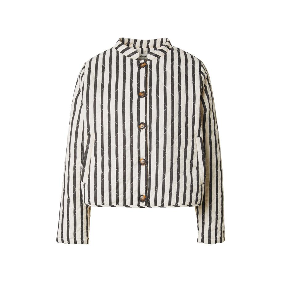 Lollys Laundry Lollys Laundry Tussenjas zwart / natuurwit -