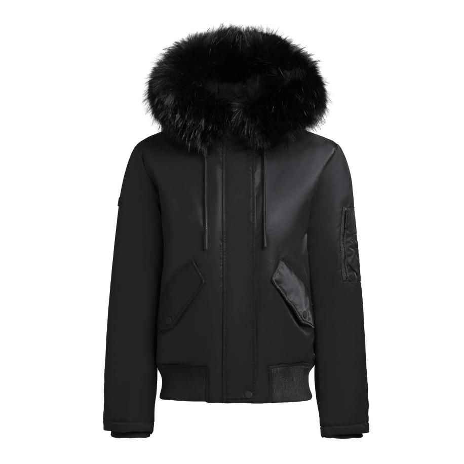 Khujo khujo Winterjas Tyla zwart -