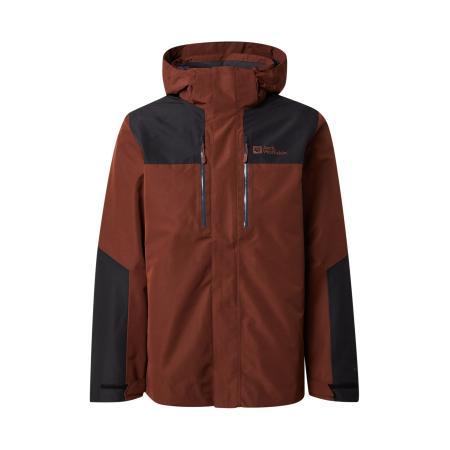Jack Wolfskin JACK WOLFSKIN Outdoorjas Jasper roestbruin / zwart
